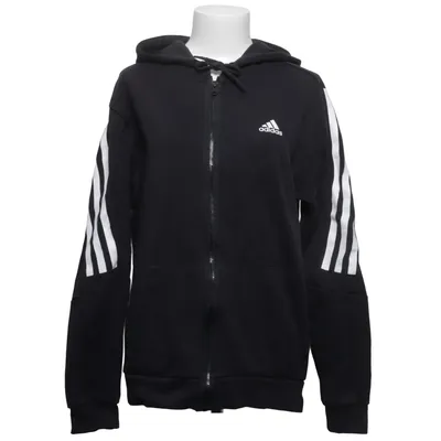 Hættetrøje (Sort) fra Adidas Bomuld, Genanvendt polyester