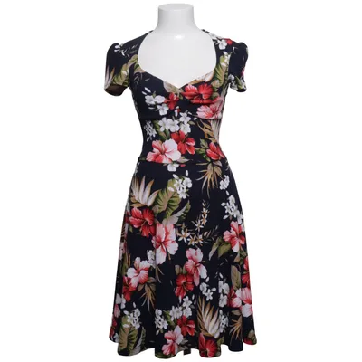 Kjole (Blå, Flerfarvet) fra Vintage Chic Elastan, Polyester