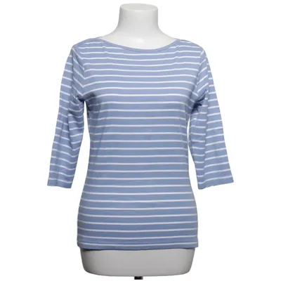 Long sleeve T-shirt (Blue, White) from Brookshire Cotton, Polyester