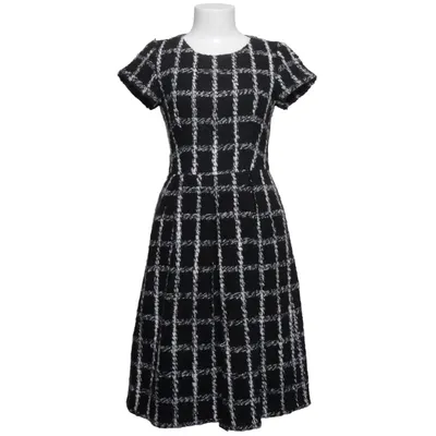 Klänning (Svart, Vit) från SAND Copenhagen Acetat, Polyester, Viskos, Ull