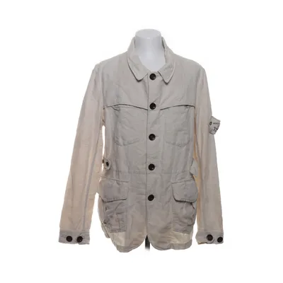 Safarijacka (Beige) från R95th Bomull, Linne, Ull