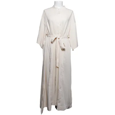 Skjortklänning (Vit, Beige) från H&M Modern Classic Polyester