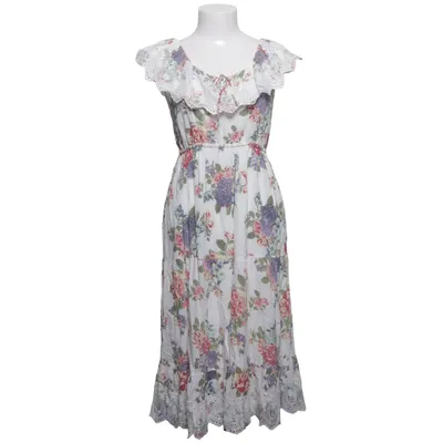Långklänning (Vit, Flerfärgad) från 365 Sunshine Polyester, Viskos