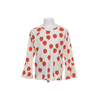 Lange mouwen shirt (Wit, Rood) van Mini Rodini Katoen, Elastaan