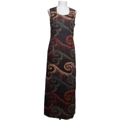Robe longue (Marron, Multicolore) de Dehå of Sweden