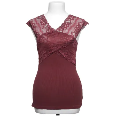 Top (Rood) van Diabless Katoen, Elastaan