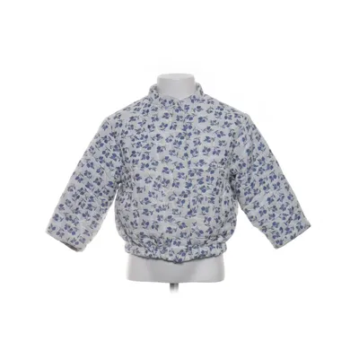Jakke (Blå, Hvid, Flerfarvet) fra Zara Bomuld, Elastan, Polyester