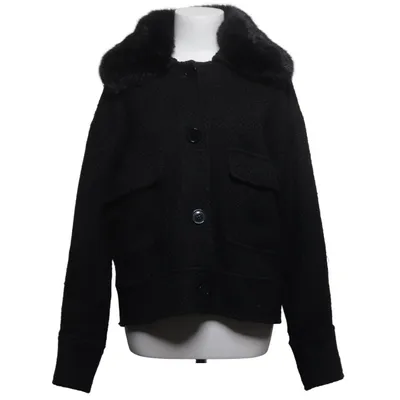 Jacket (Black) from Neo Noir Polyester, Wool