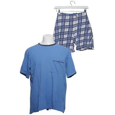 Pyjama (Blauw, Wit, Grijs) van A.W. Dunmore Katoen