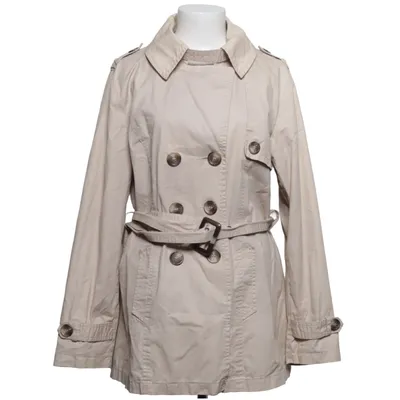 Trenchcoat (Beige) van Jensen Katoen, Polyester
