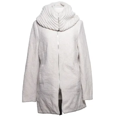 Jas (Beige) van Zitella Elastaan, Polyester, Viscose, Wol