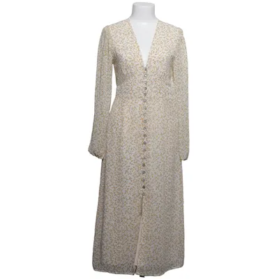 Maxikjole (Hvid, Gul) fra Adoore Polyester