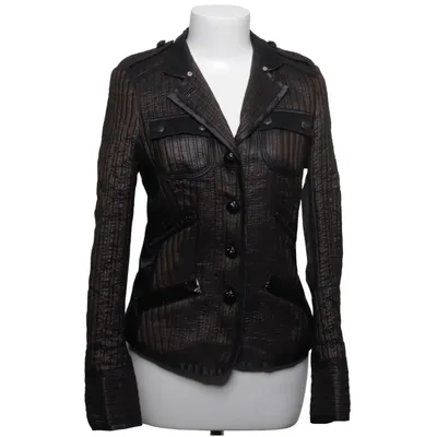 Jacket (Brown, Black) from Ambiente Cotton, Polyamide, Polyester, Wool