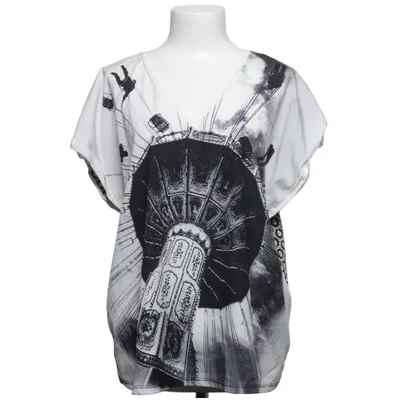 Haut (Blanc, Noir) de Oui Polyester