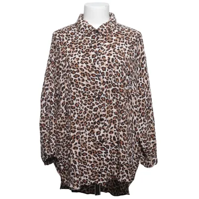 Blouse (Beige, Zwart, Bruin) van Peacocks Viscose