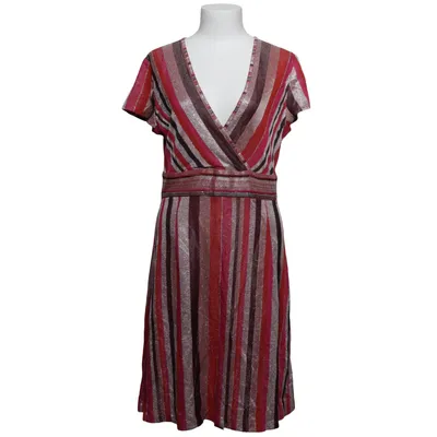 Robe (Rouge, Rose, Multicolore) de Oltre Fibre métallique, Polyester, Viscose