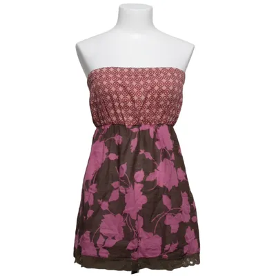 Tube top (Brown, Pink) from United Colors of Benetton Cotton