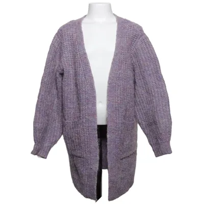 Cardigan (Purple) from Beat Wear Acrylic, Elastane, Polyester, Wool