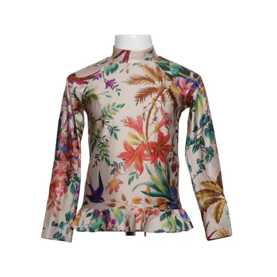 Blouse (Multicolored) from Zimmermann Elastane, Polyamide