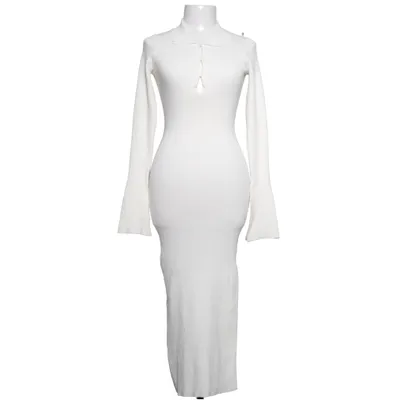 Kjole (Hvid) fra Melissa Bentsen x NA-KD Polyamid, Viscose