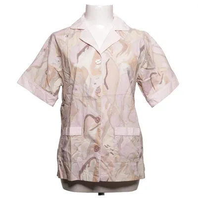 Kortärmad skjorta (Rosa, Beige, Flerfärgad) från Helmstedt Bomull