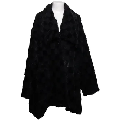 Pelsjakke (Sort) fra AKH Fashion