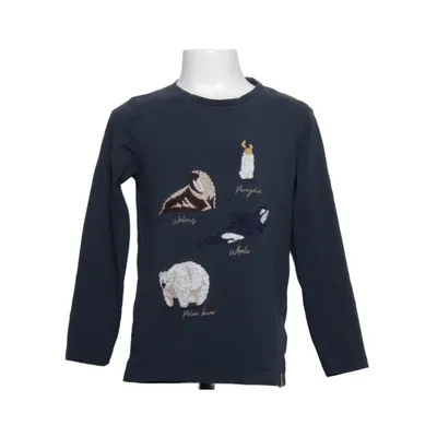 Long sleeve T-shirt (Gray) from Minymo Elastane, Organic cotton