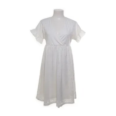 Mammaklänning (Vit) från Mamalicious Elastan, Återvunnen polyester