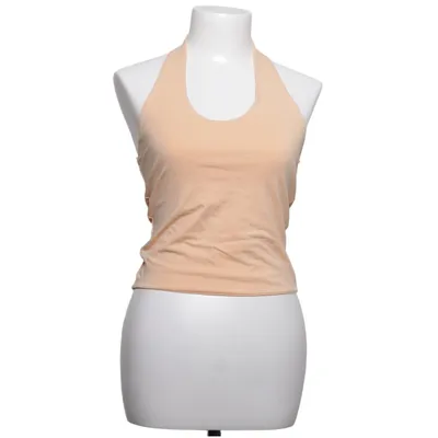 Halter neck top (Beige) from Gina Tricot Elastane, Organic cotton