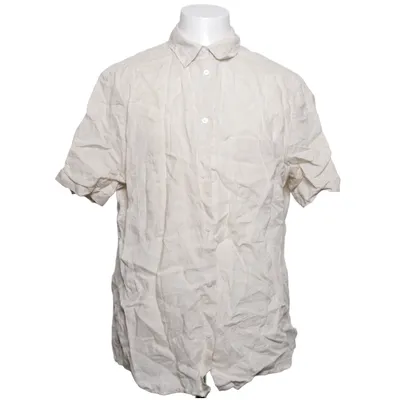 Short sleeve shirt (Beige) from H&M Linen