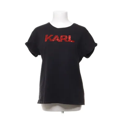 T-shirt (Sort) fra Karl Lagerfeld Bomuld