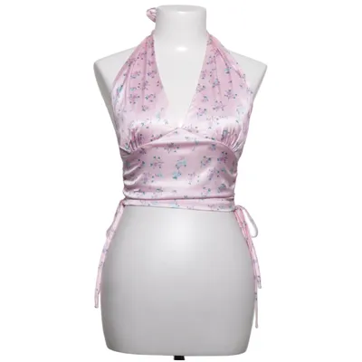 Halter neck top (Pink, Multicolored) from May Elastane, Polyester