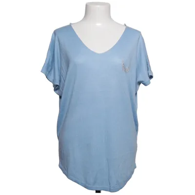 Top (Blue) from Nicole Acrylic, Polyamide, Polyester, Wool