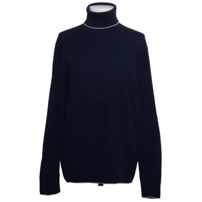 Turtleneck (Blue) from Eleventy Cashmere