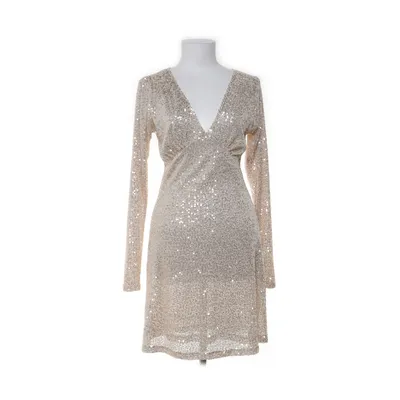 Cocktailkjole (Beige) fra Revelation Elastan, Polyester