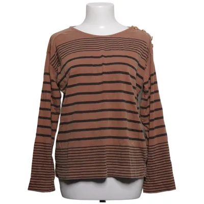 Long sleeve T-shirt (Brown, Black) from Leon & Harper Organic cotton