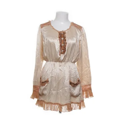 Dress (Beige, Brown) from Valerie Silk