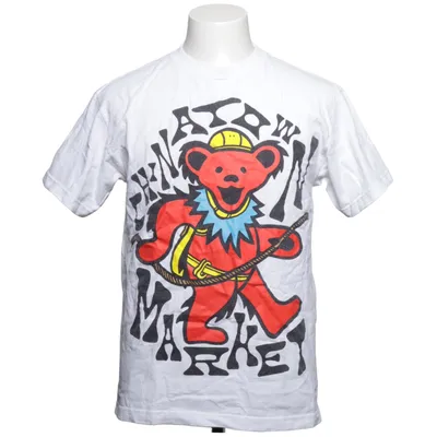 T-shirt (Hvid, Flerfarvet) fra Chinatown market