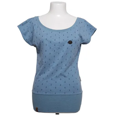 Top (Blue, White) from Naketano Cotton, Polyester