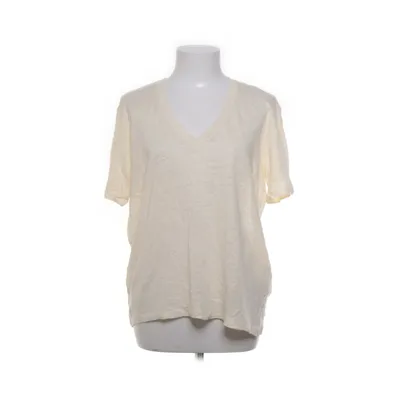 T-shirt (Beige) fra H&M Basic Linned