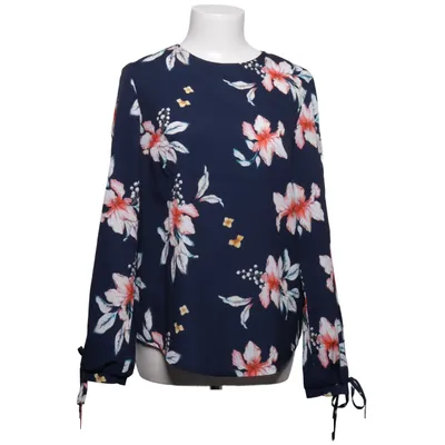 Blouse (Blue, Multicolored) from Nife Elastane, Polyester