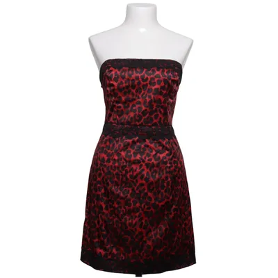 Cocktailklänning (Röd, Svart) från Gina Tricot Polyester, Bomull, Elastan
