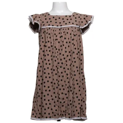 Dress (Beige, Black) from Alesýa Viscose