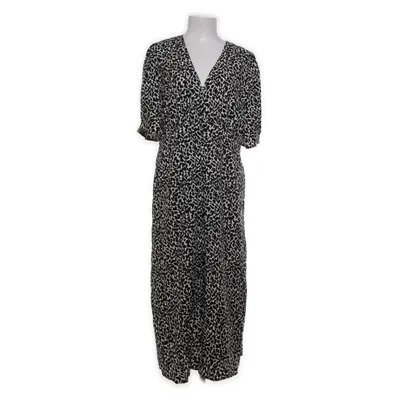 Klänning (Svart, Vit, Flerfärgad) från Lindex Viskos