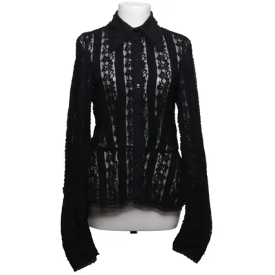 Bluse (Schwarz) von H&M Studio Baumwolle, Elasthan, Polyamid