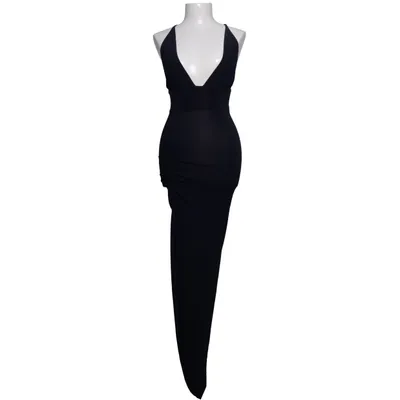 Maxi dress (Low V Cross Front Dress) from NLY One Elastane, Polyester