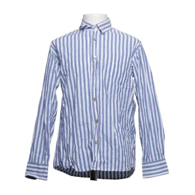 Skjorta (Blå, Vit) från Emma och Malena Bomull, Linne