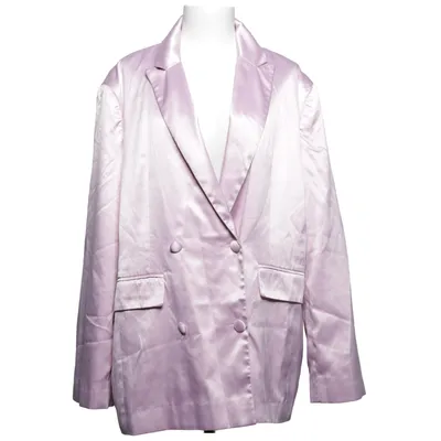 Blazer (Pink) from Miss Selfridge Elastane, Polyester
