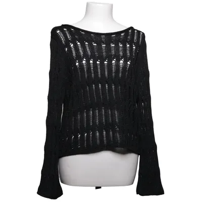 Sweater (Black) from Zara Polyester, Viscose