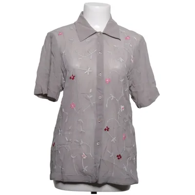 Short sleeve shirt (Gray, Pink) from Helline Viscose